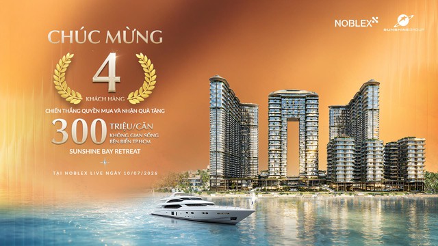 Sunshine Bay Retreat hút 30.000 lượt xem livestream, tặng ngay 300 triệu đồng /căn cho khách giành quyền mua thành công - Ảnh 1.