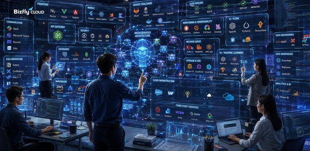 M&ocirc; h&igrave;nh Kubernetes, Cloud, DB v&agrave; S3 của Bizfly Cloud cho Microservice- Ảnh 2.
