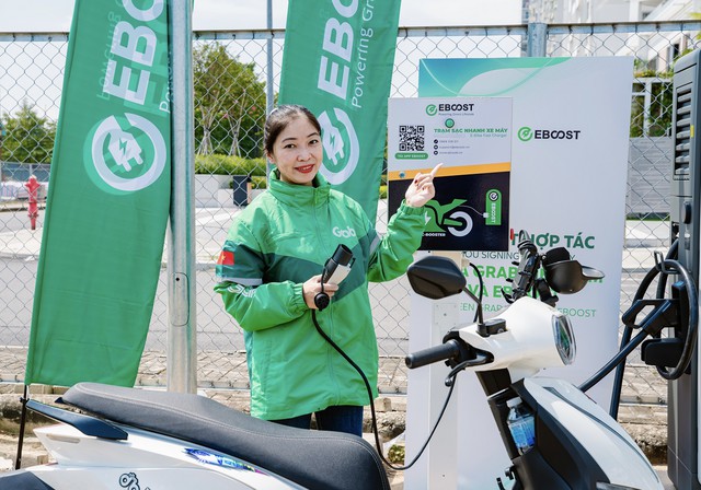 EBOOST nhận đầu tư chiến lược từ Grab, mở rộng mạng lưới trạm sạc xe điện tại Việt Nam- Ảnh 2.