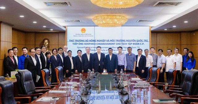 Tập đoàn C.P. mở rộng đầu tư tại Việt Nam, thúc đẩy chế biến sâu và xuất khẩu- Ảnh 1.