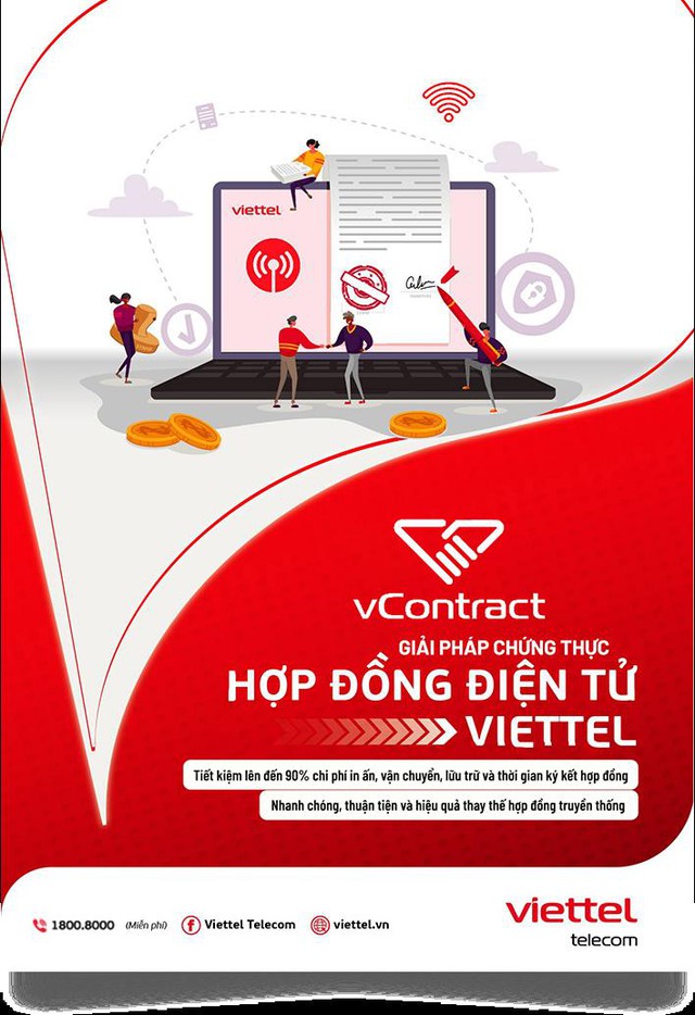 Giải ph&aacute;p hợp đồng điện tử Viettel &ndash; vContract.net - Ảnh 1.