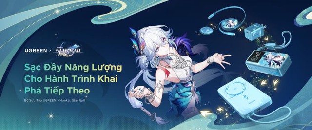 UGREEN x Honkai: Star Rail l&ecirc;n kệ, quẩy c&ugrave;ng HoYo FEST- Ảnh 1.