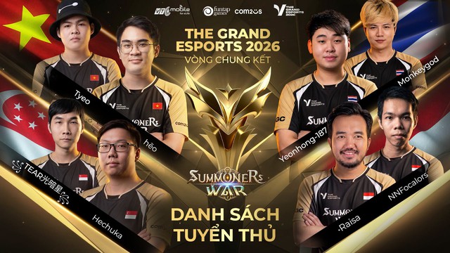 The Grand Esports 2026: Summoners War mang Chung kết Đông Nam Á đến Hà Nội- Ảnh 1.