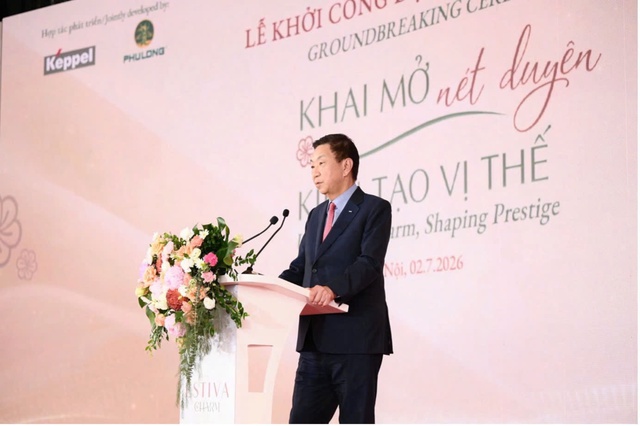 Phú Long và Keppel khởi công Estiva Charm, kiến tạo chuẩn sống mới tại phía Tây Hà Nội- Ảnh 2.