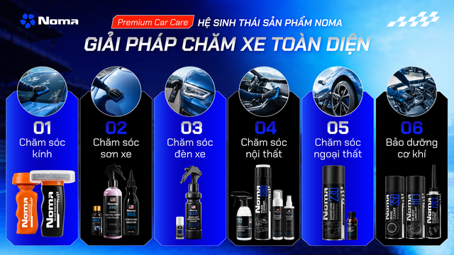 NOMA - Thương hiệu chăm sóc xe đến từ Mỹ chính thức ra mắt thị trường Việt Nam - Ảnh 3.