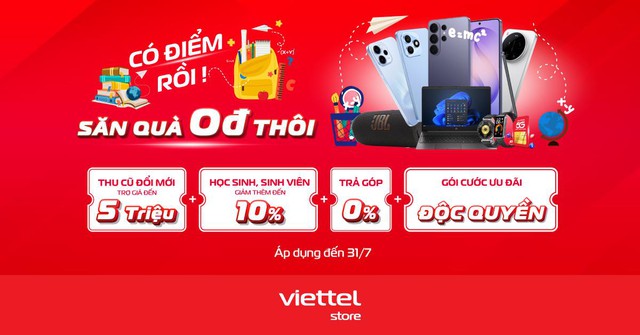 Viettel Store khởi động mùa Back to School với hàng loạt ưu đãi công nghệ hấp dẫn - Ảnh 1.