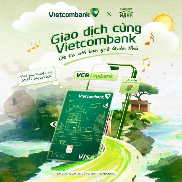 Vietcombank mở rộng hành trình cùng "Quán Nhà Haha", mang nghìn cơ hội nhận quà- Ảnh 1.