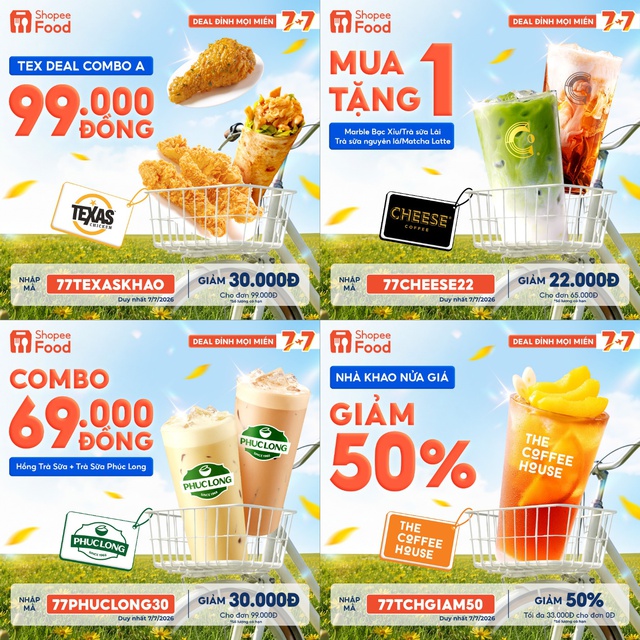 Thêm trọn vị cho mọi chuyến vi vu mùa hè cùng ShopeeFood 7/7 - Ảnh 2.