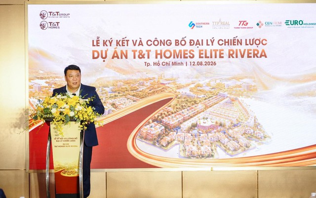 Quy tụ 5 đại lý chiến lược, T&T Homes Elite Rivera tăng tốc ra thị trường- Ảnh 1.