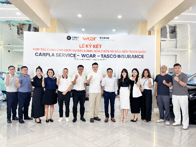 WCAR, Carpla Service và Tasco Insurance hợp tác xây dựng hệ sinh thái dịch vụ xe điện - Ảnh 2.