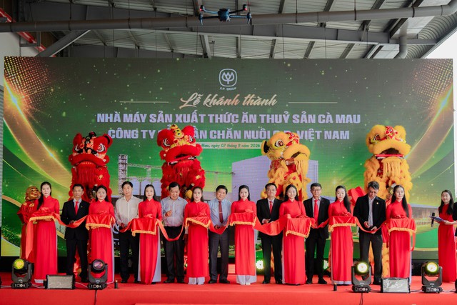 C.P. Việt Nam vận hành nhà máy 1.725 tỷ đồng, tăng năng lực cung ứng thức ăn thủy sản tại Miền Tây- Ảnh 1.