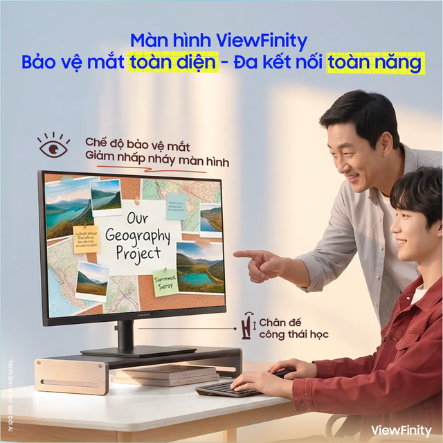 Lựa chọn m&agrave;n h&igrave;nh lớn, bảo vệ mắt to&agrave;n diện cho con m&ugrave;a tựu trường - Ảnh 3.