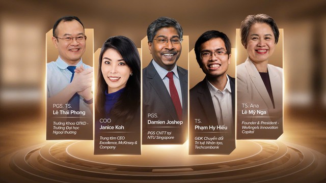 Đấu trường AI Kinh doanh - The NextX: chuyên gia quốc tế từ McKinsey, NTU Singapore, cựu Open AI … làm giám khảo cho vòng chung kết - Ảnh 1.
