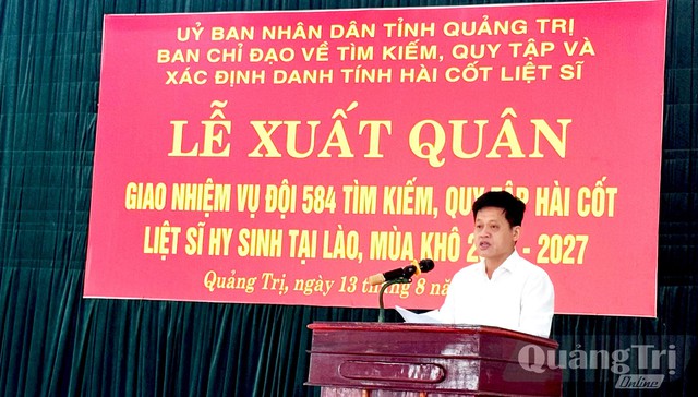 Đưa anh hùng về với đất mẹ: Tỉnh Quảng Trị xuất quân tìm kiếm, quy tập hài cốt liệt sĩ hy sinh tại Lào mùa khô 2026 - 2027 - Ảnh 2.