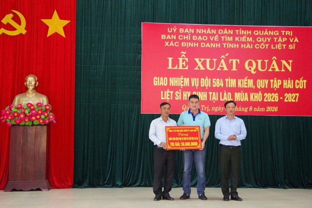 Đưa anh hùng về với đất mẹ: Tỉnh Quảng Trị xuất quân tìm kiếm, quy tập hài cốt liệt sĩ hy sinh tại Lào mùa khô 2026 - 2027 - Ảnh 3.