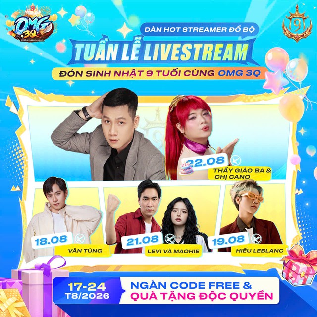 Chị Ca Nô hóa Anh Nhi cực chấn động, cùng Tiktoker Lạnh Lùng Nhất Tiktok "quẩy" hết mình trong TVC sinh nhật 9 tuổi OMG 3Q- Ảnh 6.