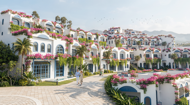 ‏The Hera Resort: Khi kiến trúc Santorini được tái sinh bên vịnh biển Quy Nhơn‏- Ảnh 2.