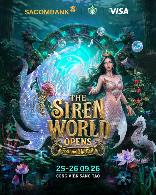 Sẵn sàng bùng nổ tại Starbucks Music Concert: SACOMBANK Visa mang đến đặc quyền vé sớm - Ảnh 1.