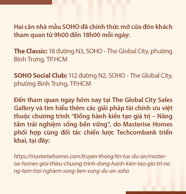 Hai không gian tại SOHO The Global City: Hai nhịp sống và kinh doanh song hành- Ảnh 8.