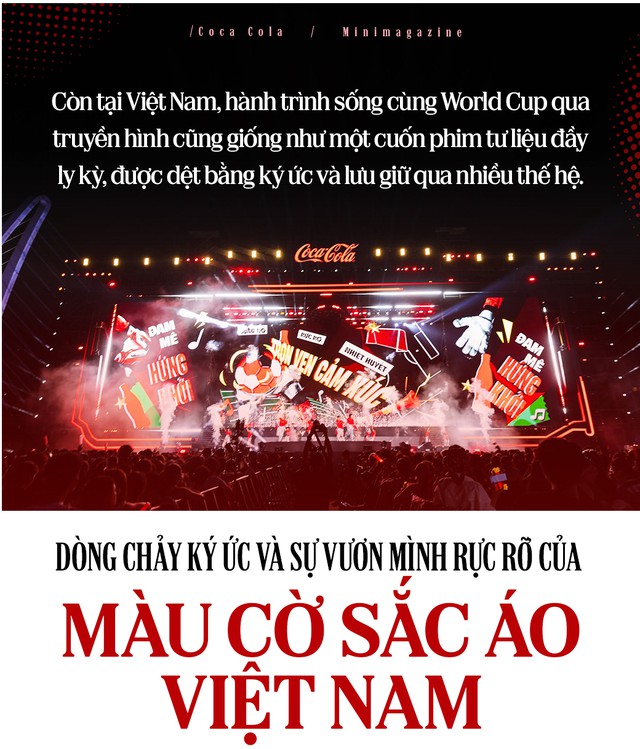 Từ chiếc tivi mờ nhòe đến đại tiệc “24 Giờ Trọn Vẹn Cảm Xúc”: Những “lần đầu tiên” của người Việt với World Cup - Ảnh 1.