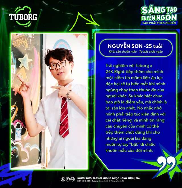 Soi dàn GenZ sống chất vừa giật tung áp lực trong MV đồng sáng tạo của bia Tuborg và 24K Right- Ảnh 2.