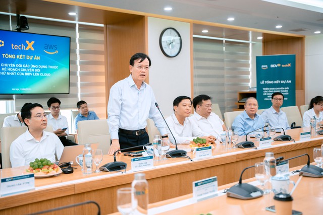 TechX cùng BIDV hoàn thành cột mốc chuyển đổi ứng dụng lên Cloud trên AWS- Ảnh 2.