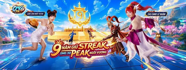 OMG 3Q xứng danh tượng đài game Tam Quốc với đại tiệc sinh nhật 9 tuổi bùng nổ- Ảnh 1.