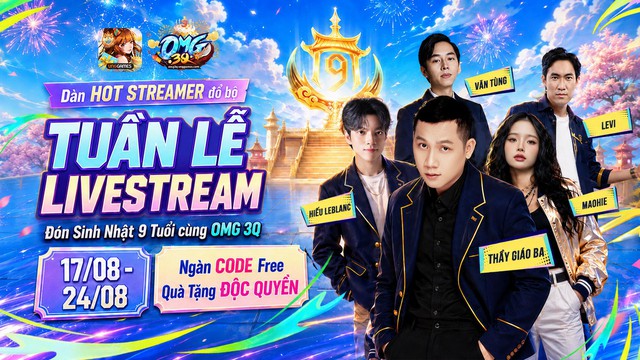 OMG 3Q xứng danh tượng đài game Tam Quốc với đại tiệc sinh nhật 9 tuổi bùng nổ- Ảnh 3.