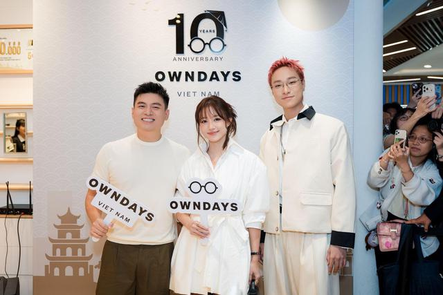 D&agrave;n sao đ&igrave;nh đ&aacute;m đổ bộ sự kiện kỷ niệm 10 năm OWNDAYS tại Việt Nam- Ảnh 1.