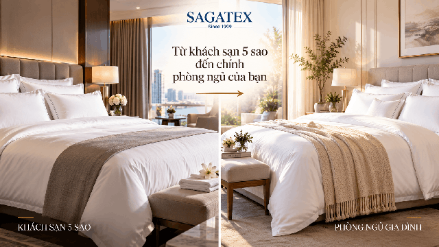 SAGATEX: Hơn 25 năm đưa trải nghiệm chăn ga gối đệm kh&aacute;ch sạn 5 sao đến gia đ&igrave;nh Việt - Ảnh 3.