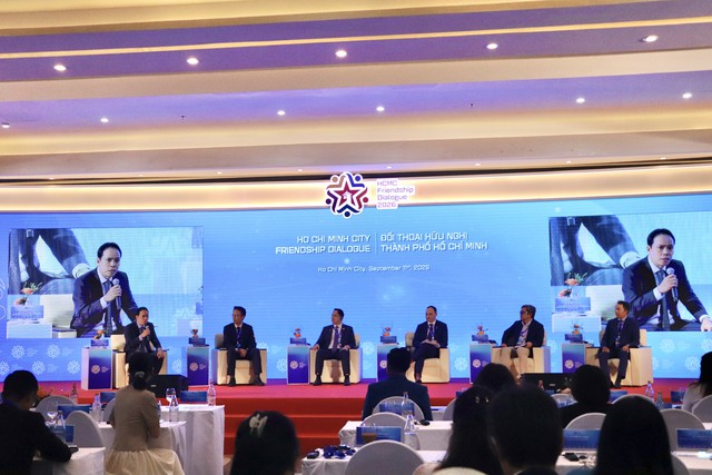 Tân Cảng Sài Gòn đồng hành Đối thoại Hữu nghị TP.HCM 2026, kết nối nguồn lực phát triển logistics- Ảnh 1.