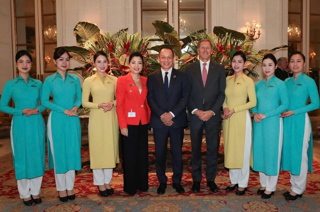 ‏Vietnam Airlines tăng cường kết nối và mở rộng hợp tác tại thị trường Cộng hoà Pháp‏- Ảnh 2.