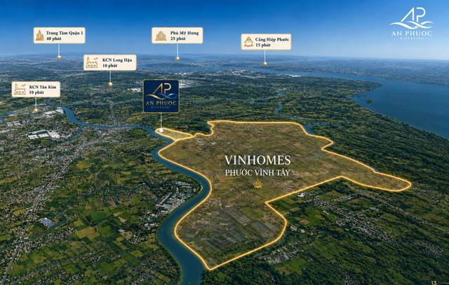 An Phước Riverside Cần Giuộc – giao điểm kết nối và không gian sống cân bằng- Ảnh 1.