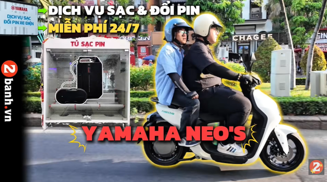 Người d&ugrave;ng xe điện Yamaha NEO&rsquo;s đ&aacute;nh gi&aacute; sao về dịch vụ sạc & đổi pin miễn ph&iacute;?- Ảnh 2.