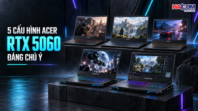 RTX 5060 trên laptop Acer: Khi gaming 2K và tần số quét cao dễ tiếp cận hơn- Ảnh 1.