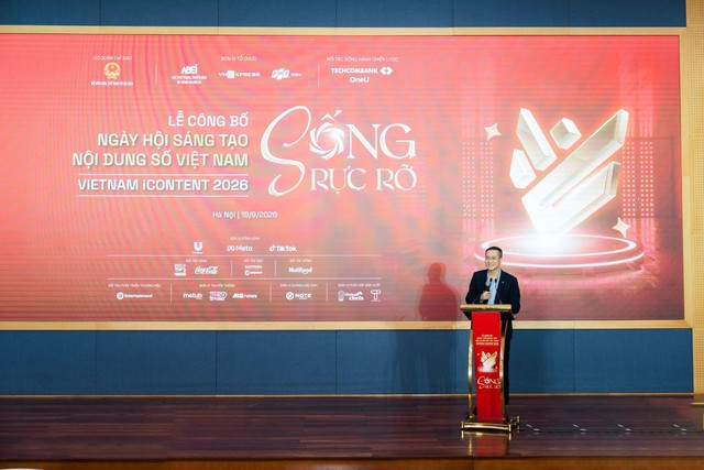 ‏Techcombank là nhà đồng hành chiến lược “Ngày hội sáng tạo nội dung số Việt Nam 2026”‏ - Ảnh 1.