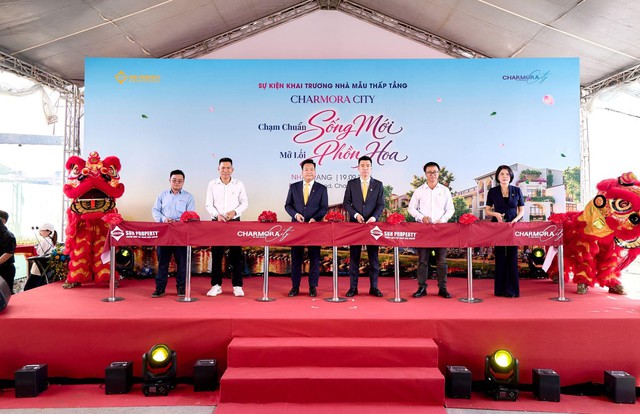 Khai trương nhà mẫu The Elite: Hàng trăm nhà đầu tư đổ về "đảo an cư" Charmora City- Ảnh 1.