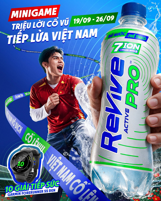 Revive tiếp lửa thể thao Việt cùng chiến dịch “Triệu lời đồng hành tiếp sức”- Ảnh 3.