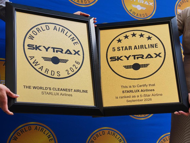 STARLUX hai năm liên tiếp đạt chứng nhận Hãng hàng không 5 sao SKYTRAX và được vinh danh là WorldS Cleanest Airline - Ảnh 2.