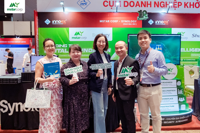 Mstar Corp và Synology cùng kiến tạo nền tảng dữ liệu, thúc đẩy ứng dụng AI cho doanh nghiệp tại InnoEx 2026- Ảnh 4.