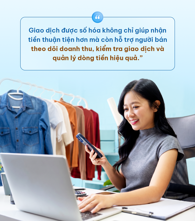 ‏Điện thoại trong tay, linh hoạt nhận thanh toán cùng SACOMBANK PAY - Ảnh 3.