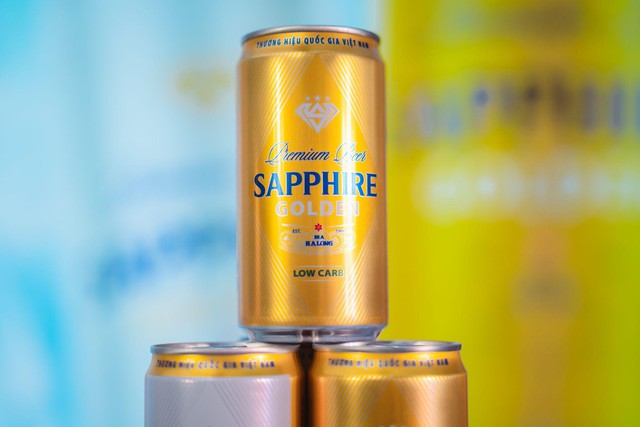 Bia Hạ Long nâng cấp Sapphire Golden theo xu hướng mới- Ảnh 2.