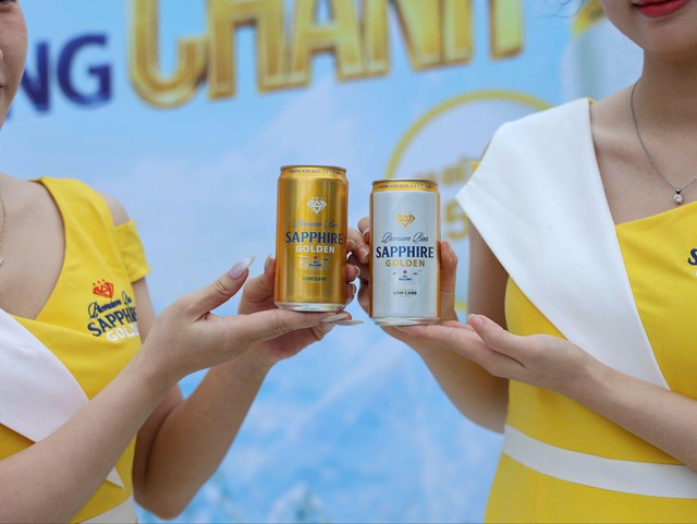 Bia Hạ Long nâng cấp Sapphire Golden theo xu hướng mới- Ảnh 3.