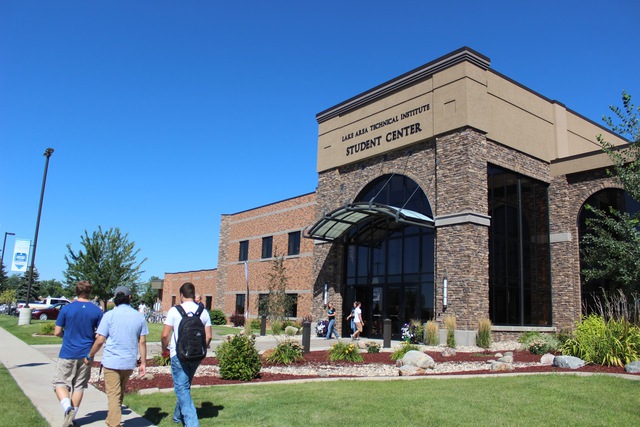 Trung tâm sinh viên tại Lake Area Technical Institute, tiểu bang South Dakota