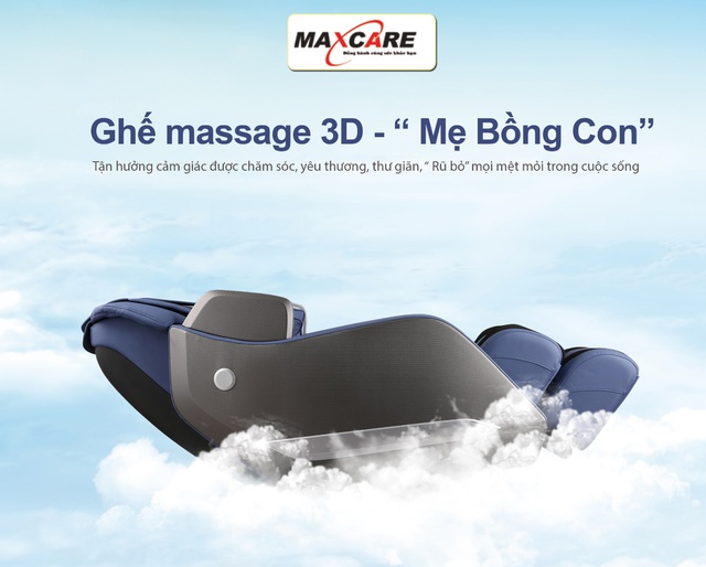 Ghế massage bập bênh Mẹ Bồng Con Maxcare Max669 – Với nhiều cải tiến hiện đại