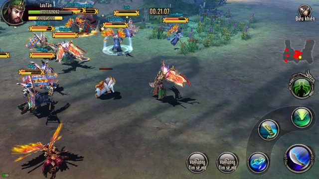 Nhiều hoạt động chiến đấu sôi nổi được diễn ra trong game