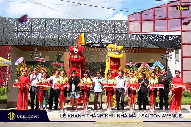 Tưng bừng lễ khánh thành khu nhà mẫu Saigon Avenue - Ảnh 1.