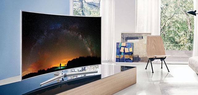 Samsung là hãng sở hữu TV màn cong duy nhất trên thị trường