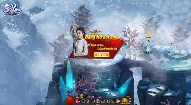 Tạo hình Sở Kiều trong phiên bản game