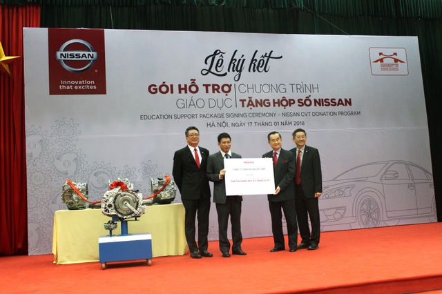 Nissan Việt Nam khởi động chương trình Hỗ trợ giáo dục cho cơ sở đào tạo chuyên ngành ô tô - Ảnh 4.